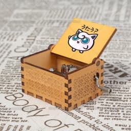 Pok É Mon Music Box Ornaments girl Party Wooden Hand Cranked Musical Box Valentine's Day Birthday Holiday Christmas Gifts Hot