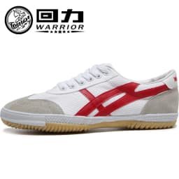 2024 WARRIOR Men's Women's Shoes Canvas Shoes Running Training Badminton Shoes Table Tennis Shoes Casual Sports Shoes