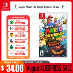 Nintendo Switch Game - Super Mario 3D World Bowsers Fury - 100% Official Original Physical Game Card for Switch OLED Lite