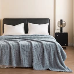 New Tafu Velvet Autumn Warm Blanket Soft Skin-friendly Cozy Waffle Sofa Blanket Winter Warmth Antistatic Multifunctional Blanket