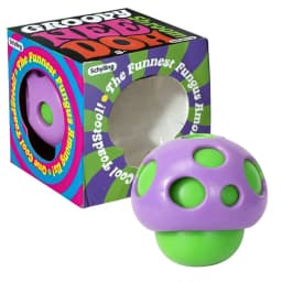 Schylling Groovy Needoh Shroom Mushroom Tactile Sensory Toy Squeeze Stress Relief Soft Dough Squishy Vent Decompression Ball