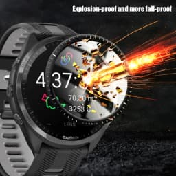 For Garmin Forerunner 965 3D Curved Film Anri-scratch Ultra-thin Screen Protector for Garmin Forerunner 965 Watch Accessories