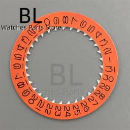 NH35 Luminous Watch Calendar Disc Black White Green Blue Date Wheel For NH34 NH35 MovementS Modified Repair ToolS 3.0/3.8 Crown