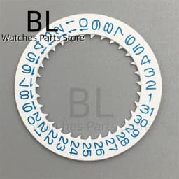 NH35 Luminous Watch Calendar Disc Black White Green Blue Date Wheel For NH34 NH35 MovementS Modified Repair ToolS 3.0/3.8 Crown