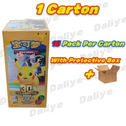 New 100% Genuine Pokemon Cards Pokemon 30th Celebration Coin Set Simplified Chinese Pokemon PTCG Exclusive Collectible Cards Toy