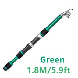 Telescopic Fishing Rod Reel With Telescopic Fishing Rod And Rotating Reel Baits Hooks Travel Pole Set Fishing Rod Accessories