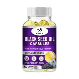 Yimiduk Premium Black Seed Oil Supplement, for Overall Wellness & Vitality, Joint & Brain Health & Immune System, Anti Aging