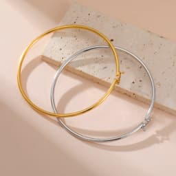 Cazador Stainless Steel Bracelet for Women Gold Plated Bangles Waterproof Jewelry Party Wedding Birthday Gift 2026 Trendy New