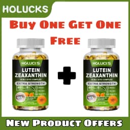 Lutein and Zeaxanthin Extract Supplement - Eye Vitamins, Supports Tired, Dry Eyes, Macular-Eye Health & Vision Support