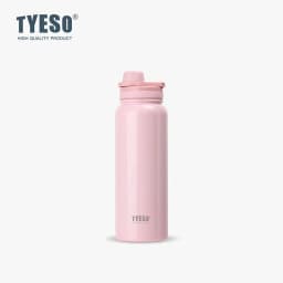 Tyeso Stainless Steel Thermos Mug Outdoor Sports Keeps Cold and Heat High Capacity Thermo Bottle Travel Vacuum Flask Thermal Cup