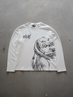 Autumn and Winter Waffle Thermal Long Sleeve T Shirt Y2k Daily Casual Cartoon Pattern Print T Shirts Street Men Cotton Warm Tops