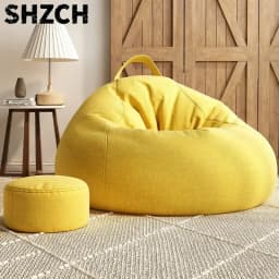 Lazy Sofa Bean Bag Single Person Can Lie Down and Sleep floor sofa muebles bean bag chair with filling