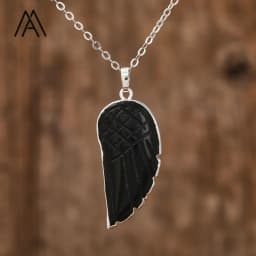Luxury Flash Labradorite Angel Wing Pendant Necklaces Women Fashion Rainbow Fluorite Choker Necklace Jewelry Gifts Wholesales