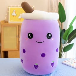 72cm Large Size Milk Tea Pillow Soft Stuffed Plush Toys Boba Tea Plushie Toy For Kids Toys Birthday Gifts