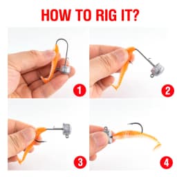 20pcs Ned Rig Jig Heads Fishing Hooks Mushroom Head Hooks 2.5-14g High Carbon Steel Fishing Tackle for Soft Plastic Baits