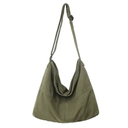 Simple Solid Color College Shoulder Bag Women Male Student Canvas Crossbody Bag Men Cool Schoolbags Female Travel Messenger Bags