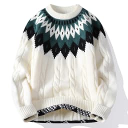 Legible Autumn and Winter Casual Sweaters Men Round Neck Collar Knitted Pullovers Male Loose Sweater Man