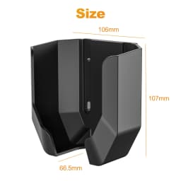 Feyree Fixed Wall Mount for Portable EV Charger Holder High Strength Hook Easy Install EV Charger 7KW 11KW EVSE
