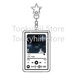 Popular 26 Songs Alien Stage Music Keychain Original Soundtrack LUKA Women Accessory Bag Pendant Playlist Code KeyIng Fans Gift