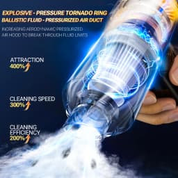 SZUK 2026 New Mini Vacuum Cleaner 780000PA Powerful Cordless Vacuum Cleaner Mini Blower Handheld Portable Car Vacumm Cleaner