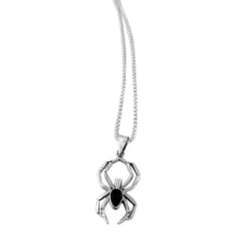 New Cute Spider Animal Pendant Necklace for Girls Silver Color Chain Necklace Y2K Style Women Neck Accessories Trendy Jewelry