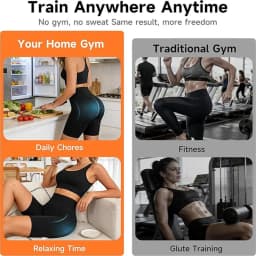 Smart Hip Lifting Shaping EMS Yoga Massage Shorts Micro Current Stimulation Acupoints Slimming Bodybuilding Buttock Trainer