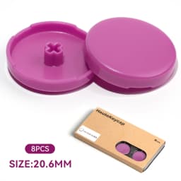 Haute42 Hitbox Cross Keycaps for Leverless Arcade Controller Mini Hitbox Button Caps Colorful DIY 20.6mm Low Profile Keycaps 8PC