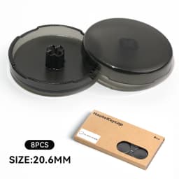 Haute42 Hitbox Cross Keycaps for Leverless Arcade Controller Mini Hitbox Button Caps Colorful DIY 20.6mm Low Profile Keycaps 8PC