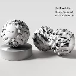 EVA Fascia Ball or Peanut Massage Ball Deep Tissue Trigger Point Massager for Muscle Relief Shoulder Back Leg Foot