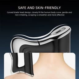 Electric Fascia Scraper EMS Micro Current Fascia Knife Muscle Body Massager Vibration Relaxation Body Lifting Massage Blade