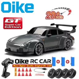 Oike 4WD Remote Control Drift Car 1:24 Mini Remote Control Racing Car Model 2.4G Radio High Speed 4X4 RC Car Vehicle Toy