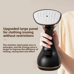 TINSOL Handheld Garment Steam Iron 1800W 3-Level Adjustment Rapid Heating Steam Iron Portable Suitable for Home and Travel Use