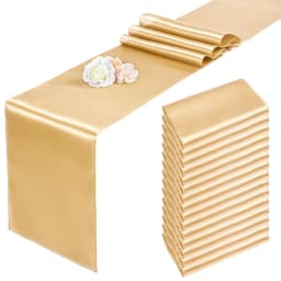 6/20PCS Wedding Satin Table Runner Sage Green 30x275cm Long Party Supply Christmas Home Dining Banquets Luxury Table Decoration