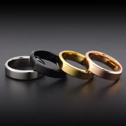 4mm 6mm 8mm Wide Stainless Steel Rings High Polished 2020 New Fashion Classic And Generous For Men's And Women's Ring Jewelry Gi