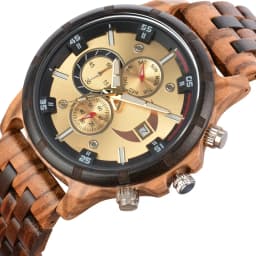 Wooden Watch for Men Fashion Men's Quartz Wristwatches Wood Watch Mens Wrist Watches Personalized Anniversary Gift for Husband
