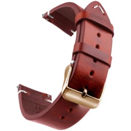 Wax Genuine Leather Watch Band, Quick Release 18mm/19mm/20mm/21mm/22mm/24m Watch Straps, for Samsung, Seiko, Oris, Citizen Watch