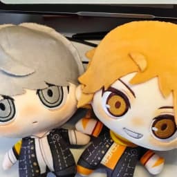12cm Hanamura Yosuke Narukami Yu Plushie Stuffed Toys Adachi Tohru Plush Dolls Pendants Keychain Fans Birthday Xmas Gifts