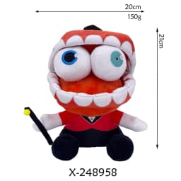 20cm Plush Pendant The Amazing Digital Circus Caine Plush Toys Jax Rabbit Anime Peripherals Plush Keychain Decor Ornaments Gift