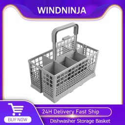 Multifunctional Dishwasher Basket Knife and Fork Storage Basket Foldable Cutlery Holder Dishwasher Basket Replacement Part