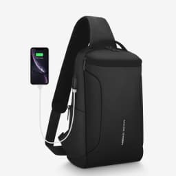 MARK RYDEN Large Capacity Crossbody Shoulder Bag For Men Travel Sling Bag Fits in 11inch Pad