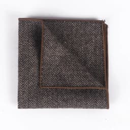 High Quality Hankerchief Scarves Vintage Wool Hankies Men's Pocket Square Handkerchiefs Plaid Solid Woollen Hankies 23*23cm