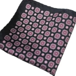 Women's Handkerchief for Paisley Artificial Silk Scarf Men's Pocket Towel Square Scarf Chest Towel for Wedding Flower Print
