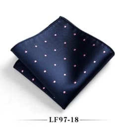 23cm Classic Polka Dot Men Pocket Square Formal Suit Handkerchief Groom Wedding Chest Scarf Black Red Blue Green Polyester Hanky