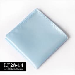Satin Handkerchief For Men Candy Color Mens Suits Pocket Square Business Chest Towel Hanky Suit Napkin Solid Blue Red Hankies