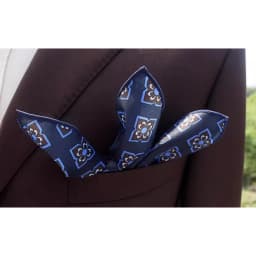 2025 New Floral Printed Pocket Square For Men Formal Silky Soft Handkerchief Wedding Suit Accessories Fashion Brown Yellow Hanky