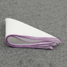New Hanky Men's White Pocket Square Cotton Solid Color Handkerchief Chest Towel Prom Holiday Party Suit Hankies For Mens