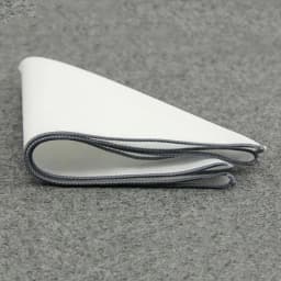New Hanky Men's White Pocket Square Cotton Solid Color Handkerchief Chest Towel Prom Holiday Party Suit Hankies For Mens