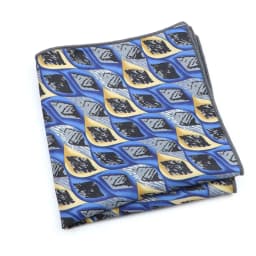Vintage Fashion Hankerchief Scarves For Man Hankies Men's Pocket Square Handkerchiefs Printing Striped Plaid Snot Rag 26*26cm