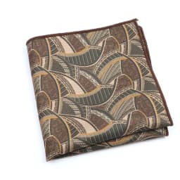 Vintage Fashion Hankerchief Scarves For Man Hankies Men's Pocket Square Handkerchiefs Printing Striped Plaid Snot Rag 26*26cm