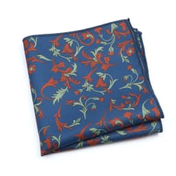Vintage Fashion Hankerchief Scarves For Man Hankies Men's Pocket Square Handkerchiefs Printing Striped Plaid Snot Rag 26*26cm
